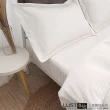 【Lust】《五星級飯店》100% 精梳棉/純棉40S《單人床包3.5X6.2尺/歐式枕套》