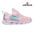 【AIRWALK】童鞋 中童-都會訓練 電燈運動鞋 慢跑鞋(AW23220)