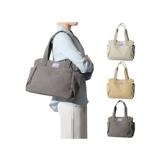 【SPRING】SPRING-日式簡約大容量托特帆布大方包-多色(天然系日式復古帆布托特包)