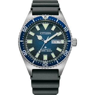 【CITIZEN 星辰】PROMASTER 200米潛水機械錶 男錶 腕錶物 手錶(NY0129-07L)