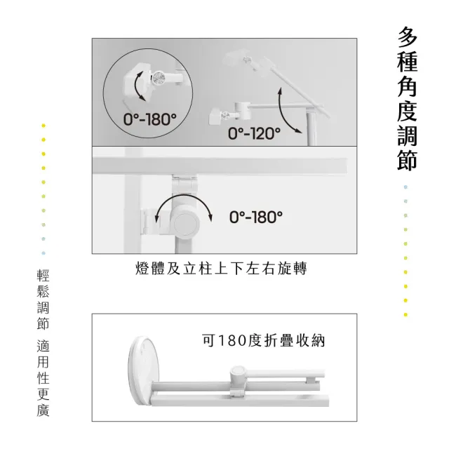 【KINYO】護眼檯燈 40cm(PLED-7183)