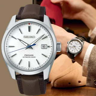 【SEIKO 精工】Presage 新銳系列 三日鍊 製錶110週年 GMT機械錶  新年禮物(SPB413J1/6R55-00F0S)