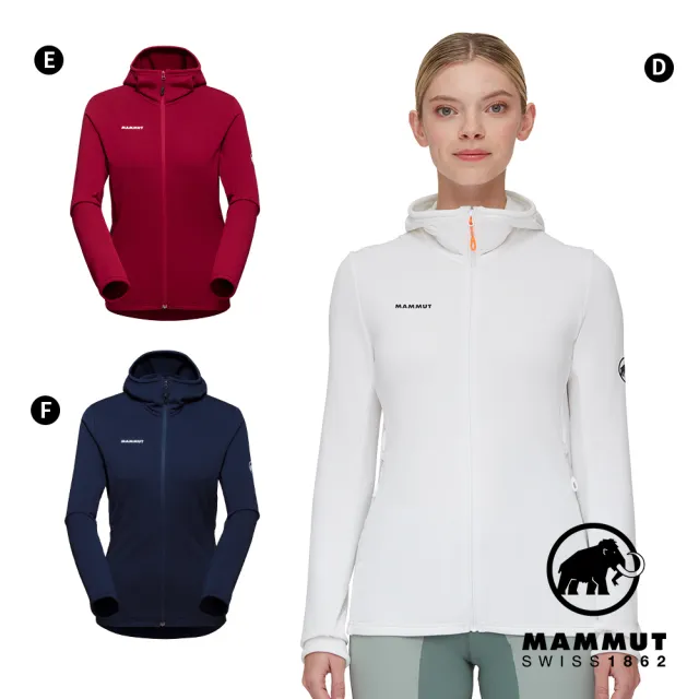 【Mammut 長毛象】Aconcagua Light ML Hooded Jacket 輕量刷毛連帽外套 男/女款-多色任選 #1014-04250