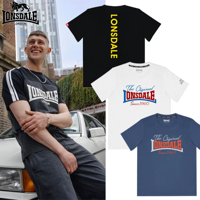 LONSDALE 英國小獅 時尚潮流LOGO大學T / 短T-shirt LT250018/250002(多色任選)