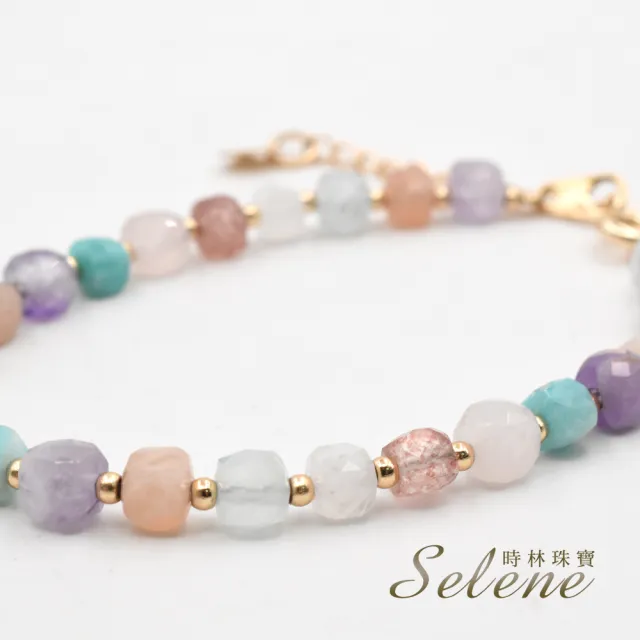 【鑫運來】◎天使多寶方形切角手鍊(1-7)