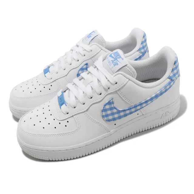 NIKE 耐吉】休閒鞋Wmns Air Force 1 07 ESS Trend 女鞋白藍AF1