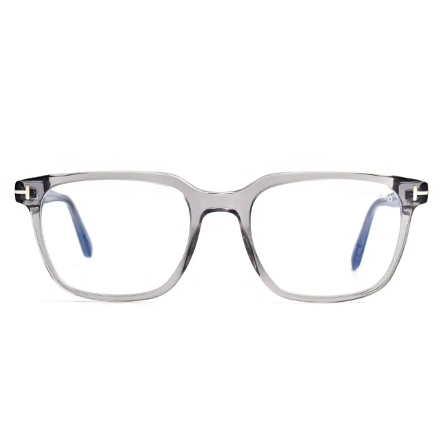 【TOM FORD】方框膠框光學眼鏡(透灰#TF5818B 020)