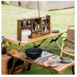 【May Shop】兩入組 戶外露營野餐燒烤用品調料盒 木收納箱