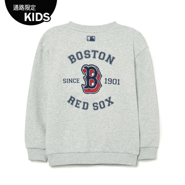 MLB 童裝 連帽防風外套 MONOGRAM系列 波士頓紅襪