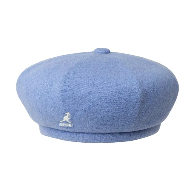 【KANGOL】WOOL JAX貝蕾帽(藍紫色)