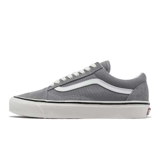 VANS】休閒鞋Old Skool 36 DX 男鞋女鞋灰白麂皮經典(VN0A4BW3BM7