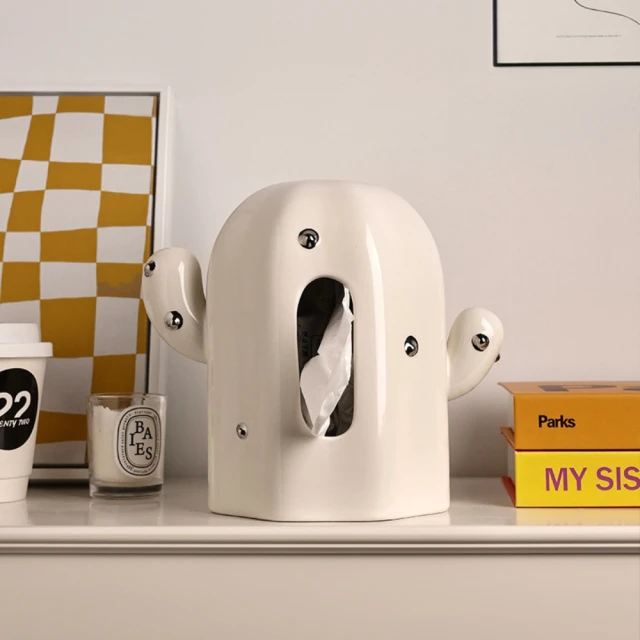 木墨MUMO 創意陶瓷面紙盒/餐桌擺飾面紙盒(北歐風居家擺飾必備!訂單成立7天內出貨)
