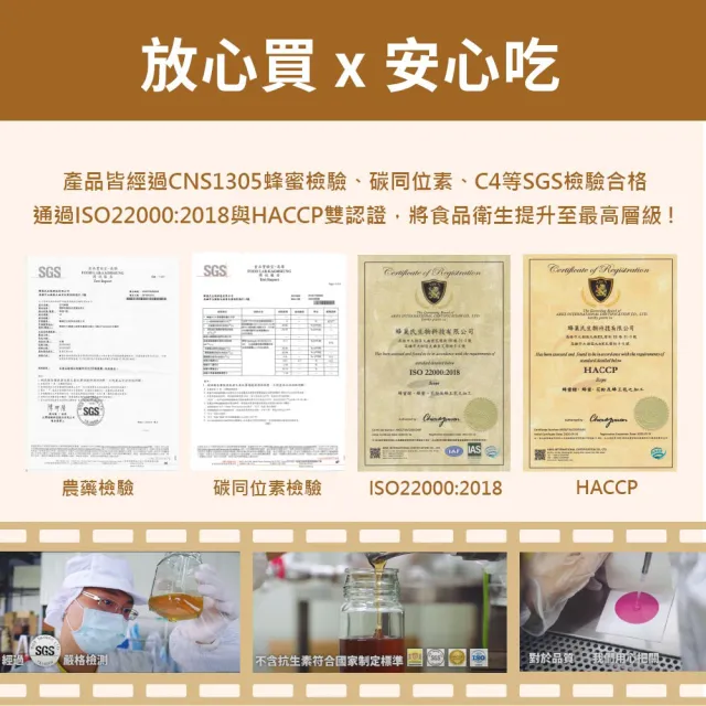 【蜂巢氏】嚴選驗證玉荷包蜂蜜700g/罐(100%天然蜂蜜)