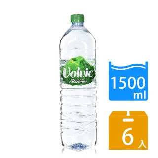 【Volvic 富維克】天然礦泉水1500mlx6入/組(收縮膜)