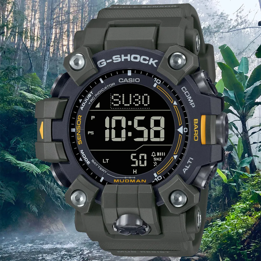 【CASIO 卡西歐】G-SHOCK Master of G系列 三重感應 多功能腕錶 禮物推薦 送禮首選(GW-9500-3)