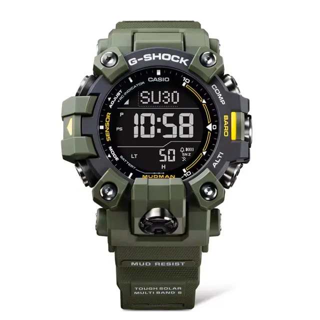 【CASIO 卡西歐】G-SHOCK Master of G系列 三重感應 多功能腕錶 禮物推薦 送禮首選(GW-9500-3)