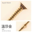 【ALL TIME 完全計時】Apple Watch S7/6/SE/5/4 42/44/45mm  細版鏤金五排錶帶