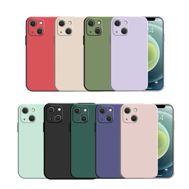 【WJ】IPhone 15 PLUS 6.7吋 升級版全包加厚馬卡龍色手機保護殼