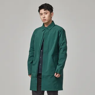 【OFFBEAT】男款 防水透濕極簡風衣外套 長板風雨衣/輕量機能(6色)