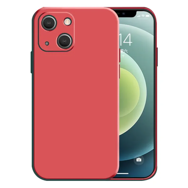 【GlassJP会所】IPhone 15 PLUS 6.7吋 高質感加硬不軟爛甜蜜馬卡龍手機保護殼