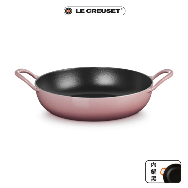 Le Creuset BBQ鑄鐵煎鍋26cm(薔薇)好評推薦