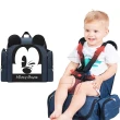 【Disney 迪士尼】迪士尼兒童便攜餐椅包(寶寶外出吃飯摺疊餐椅 多功能大容量後背雙肩媽咪包 平輸品)