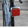 【May Shop】USB充電自行車燈單車鋁合金警示燈(高亮度)