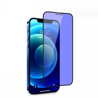 【MK馬克】APPLE iPhone12 Pro Max 6.7吋 護眼抗藍光高清防爆鋼化玻璃保護貼