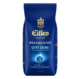 即期品【Eilles 德國】皇家咖啡豆 Caffe Crema 中焙1KG/包(有效日期2024/08/30)