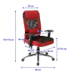 【ONE 生活】丹尼爾3D座墊高背辦公椅(人體工學設計 久坐不易累)