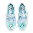 【Disney 迪士尼】正版童鞋 冰雪奇緣 公主休閒鞋/時尚質感 絆帶設計 穿脫方便 藍(FOKP37726)