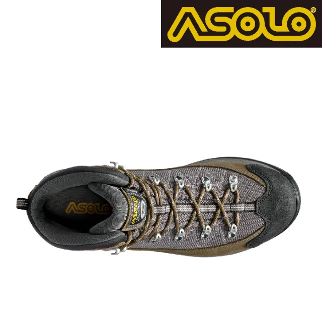 【ASOLO】男款 GTX 中筒郊山健走鞋 Finder GV A23102/B103(防水透氣 黃金大底 健行鞋)