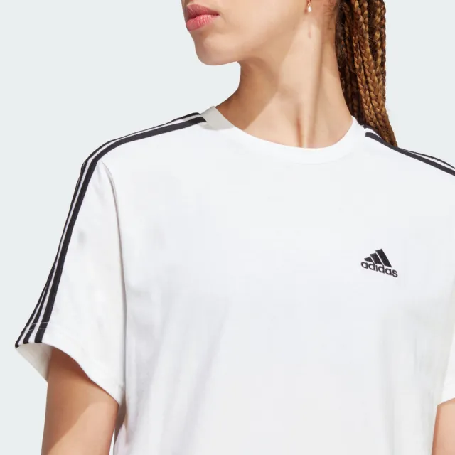 【adidas 官方旗艦】ESSENTIALS 短袖上衣 女(HR4915)