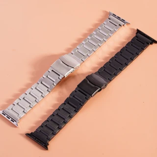 【ALL TIME 完全計時】Apple Watch S7/6/SE/5/4 42/44/45mm 豪邁316L不鏽鋼錶帶_贈調錶帶工具