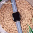 【ALL TIME 完全計時】Apple Watch S7/6/SE/5/4 38/40/41mm 百搭多色編織帆布錶帶
