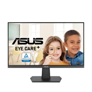 【ASUS 華碩】VA24EHF 24型 護眼螢幕(IPS/FHD/100Hz/Adaptive-Sync/1ms/低藍光 +不閃屏)