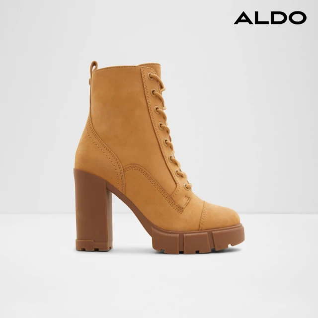 ALDO LARAH-百搭復古中筒靴-女(棕色)品牌優惠