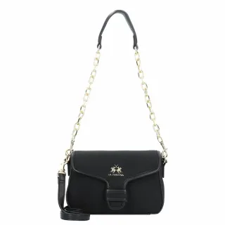 【LA MARTINA】交換禮物 義大利原裝進口 限量2折 頂級金標素面肩背包 1057T 全新專櫃展示品(