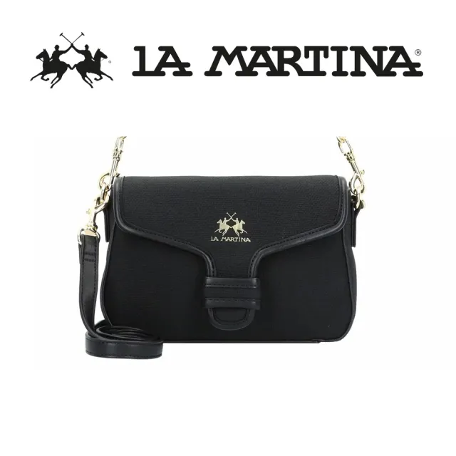 【LA MARTINA】雙11 義大利原裝進口 限量2折 頂級金標素面肩背包 1057T 全新專櫃展示品(
