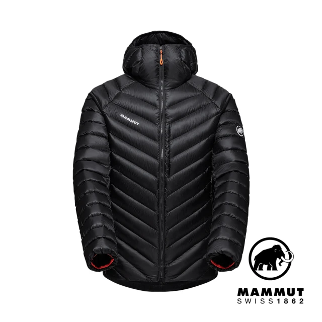 Mammut 長毛象 Broad Peak IN Hooded Jacket Men 防潑水羽絨連帽外套 男款 黑色 #1013-02960