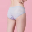 【Gennies 奇妮】孕婦內褲 赫本秘密低腰內褲 歐歐咪妮(藍)