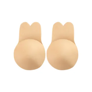 【JoyNa】2組入-兔耳隱形胸貼 乳貼 乳頭貼 提胸貼(禮服/婚紗/內衣/魔術胸貼)
