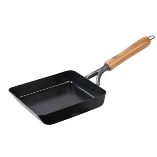 【IUSE】日本製 煌 凹凸岩紋玉子燒鍋(中)