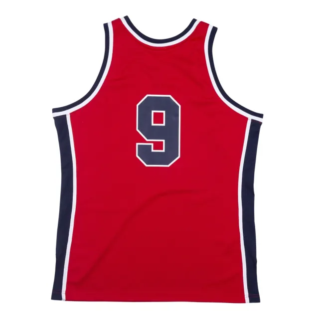 【NBA】M&N Authentic球員版復古球衣 84 TEAM USA #9 Michael Jordan 紅(AJY4AC19080-USASCAR84MJO)