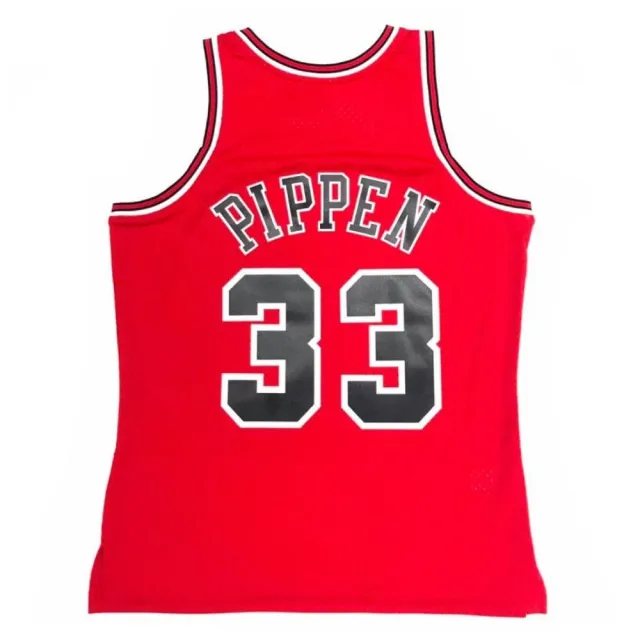 【NBA】M&N G2二代 Swingman復古球衣 公牛隊 03-04 #33 Scottie Pippen 紅(SMJY4161-CBU03SPISCAR)