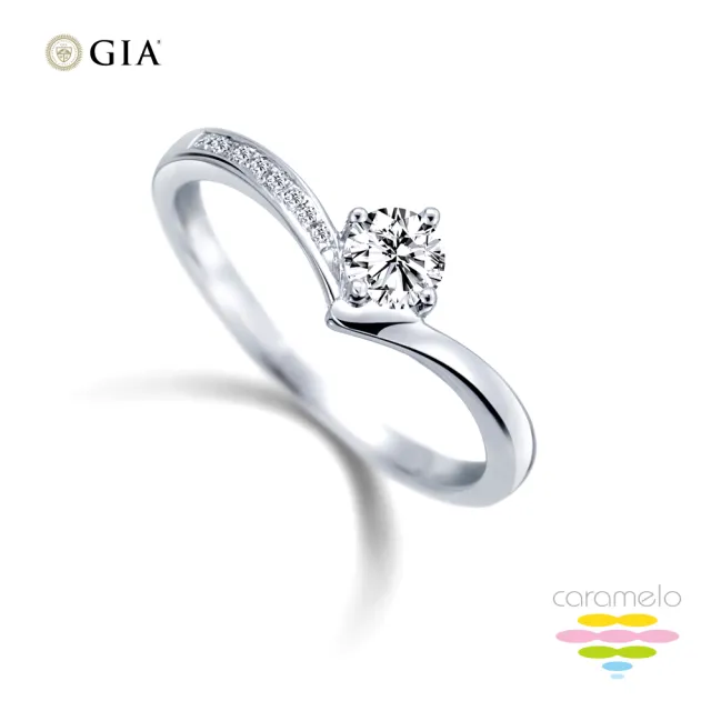 【彩糖鑽工坊】GIA 鑽石 30分 D成色 EX完美車工 皇冠 鑽石戒指