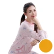 【Wacoal 華歌爾】睡衣-家居系列 M-L純棉針織條紋印花洋裝 LWY48033YV(金菊黃)