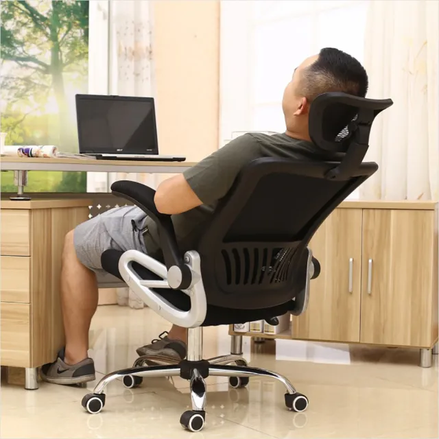 【Ashley House】全方位舒適設計機能款高背透氣電腦椅辦公椅工學椅(久座系列首推 簽到)