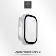 【Metal-Slim】Apple Watch Ultra 2 49mm 鋼化玻璃+PC 雙料全包覆防摔保護殼