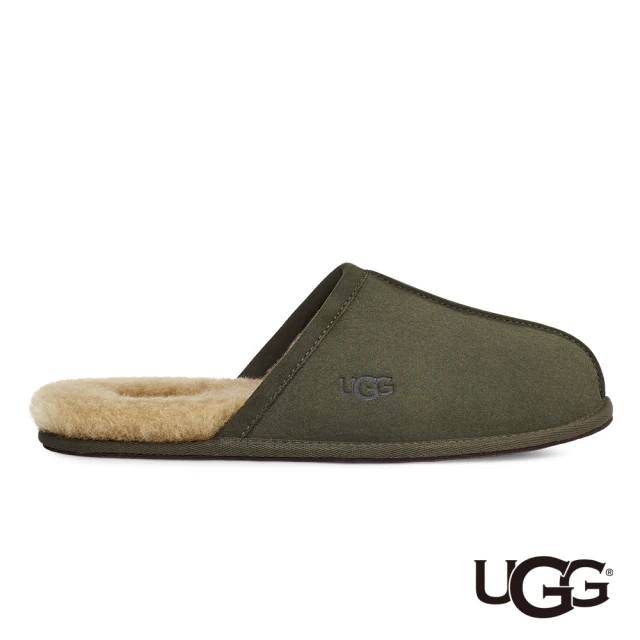 UGG 男鞋/穆勒鞋/毛毛拖/懶人鞋/Scuff(森林灰綠色-UG1101111FRSN)